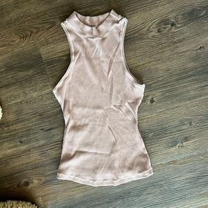 Skims turtle neck tank top